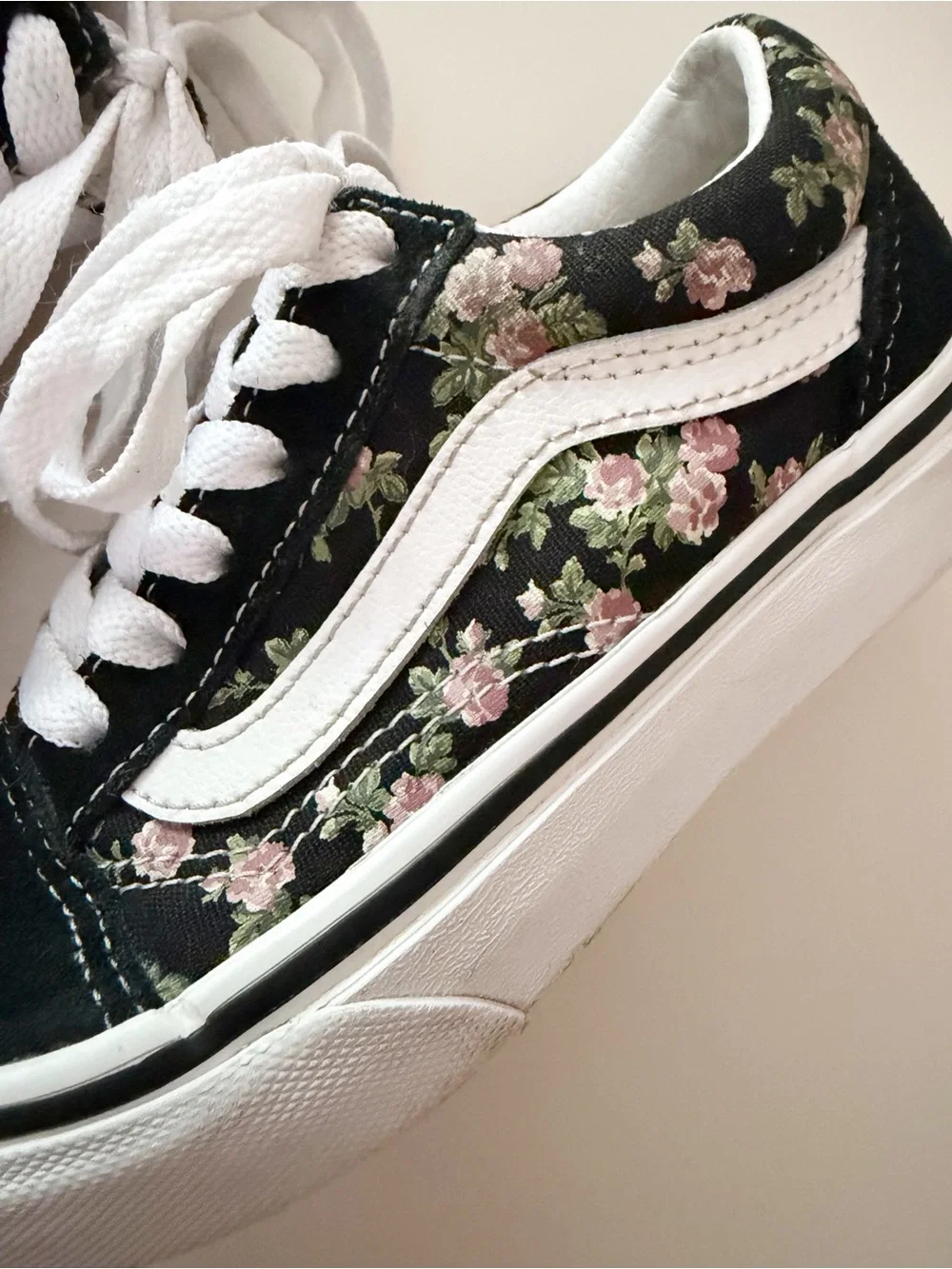 Vans Floral Old Skool Sneakers • Toddler 11.5